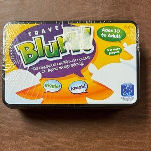 Travel Blurt! Word Game - Educational Insights